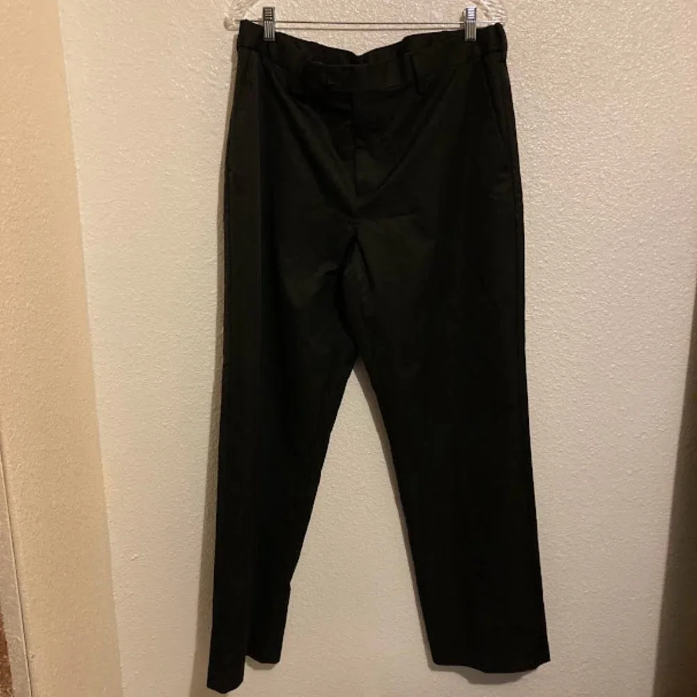Croft & Barrow Men's size 36 X 32 black Classic Fit Trousers
